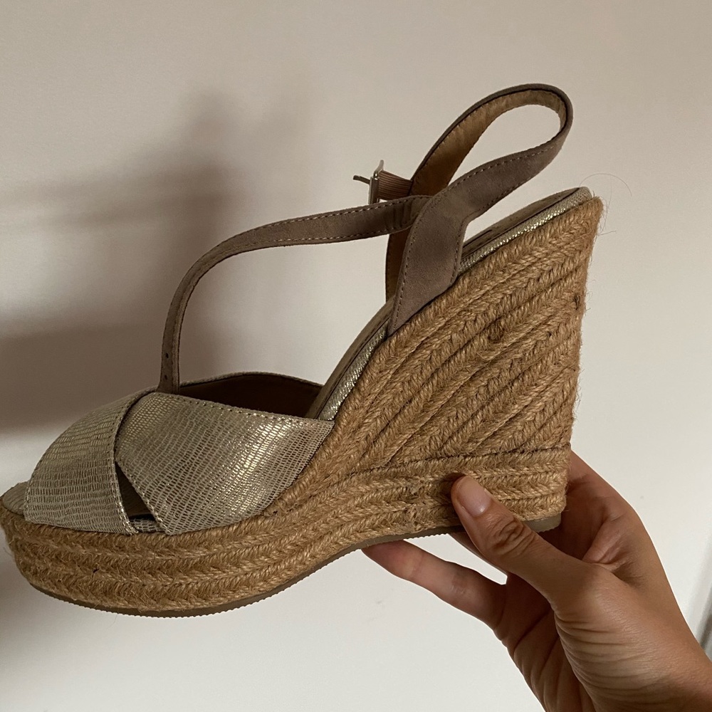 Corina wedge high heels